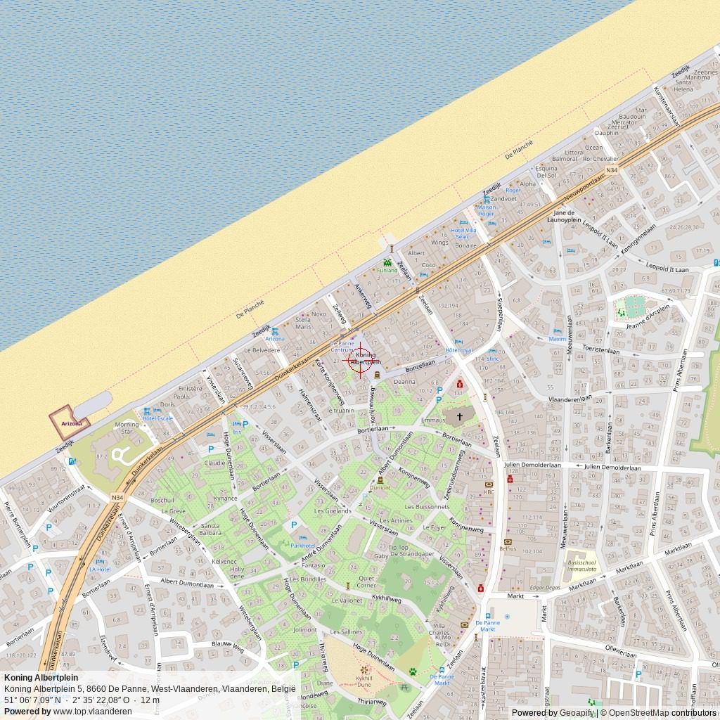 Situatiekaart 1 km Situatiekaart 1 km