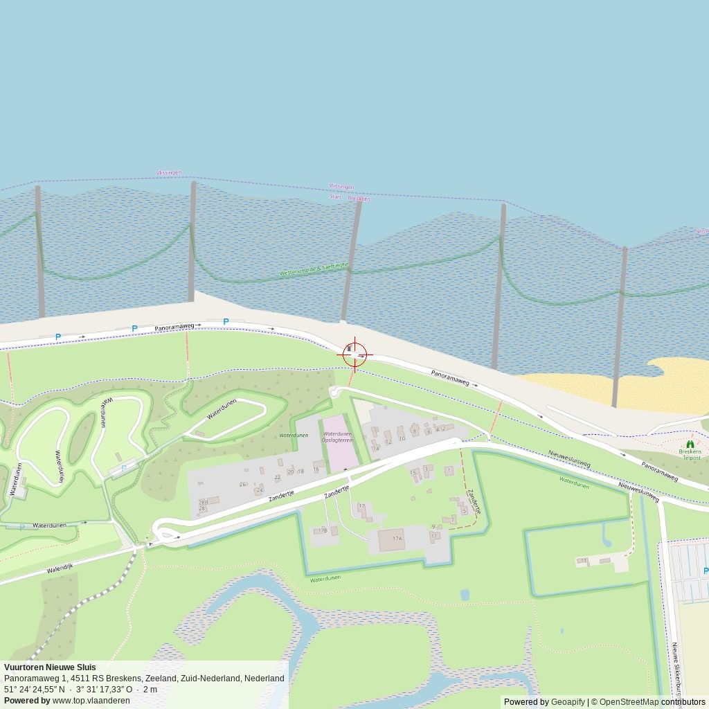 Situatiekaart 1 km Situatiekaart 1 km