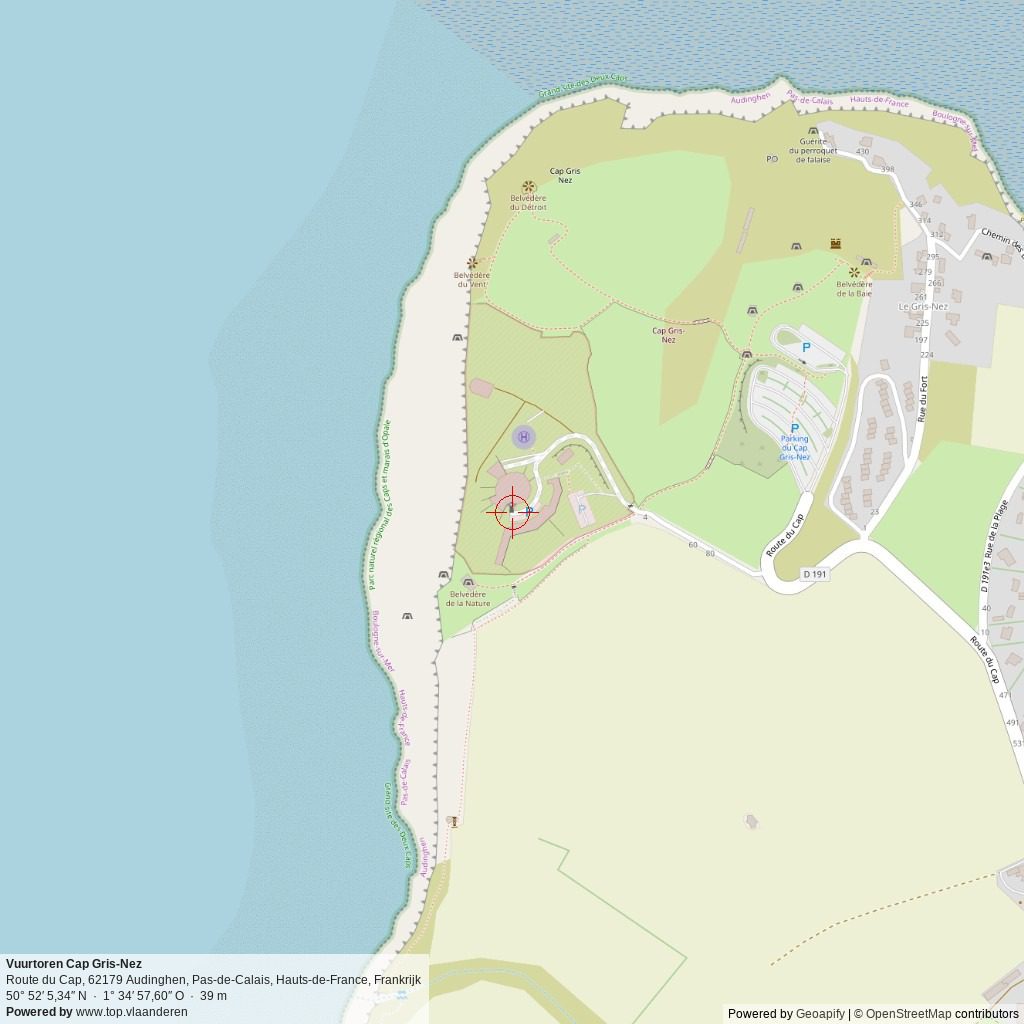 Situatiekaart 1 km Situatiekaart 1 km