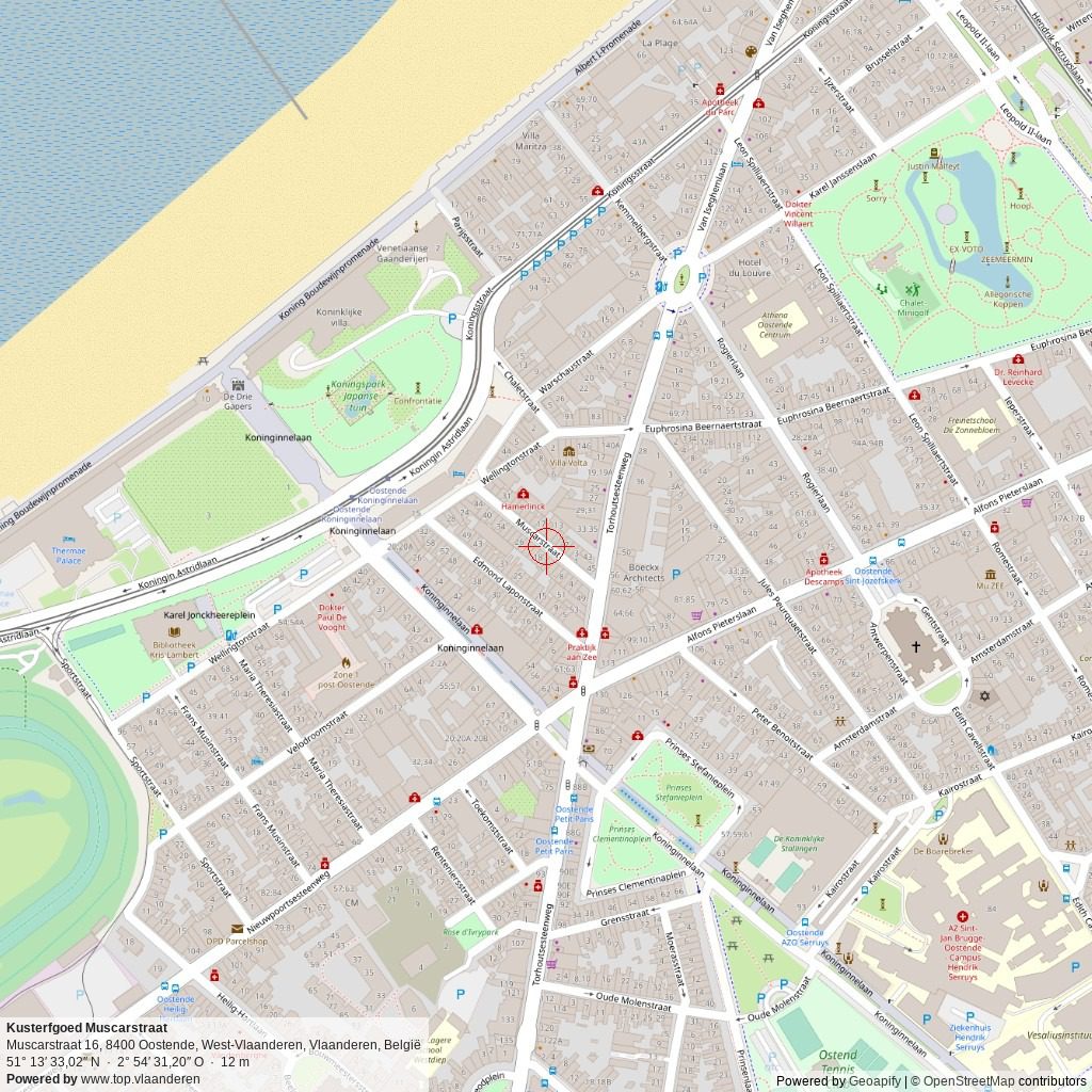 Situatiekaart 1 km Situatiekaart 1 km