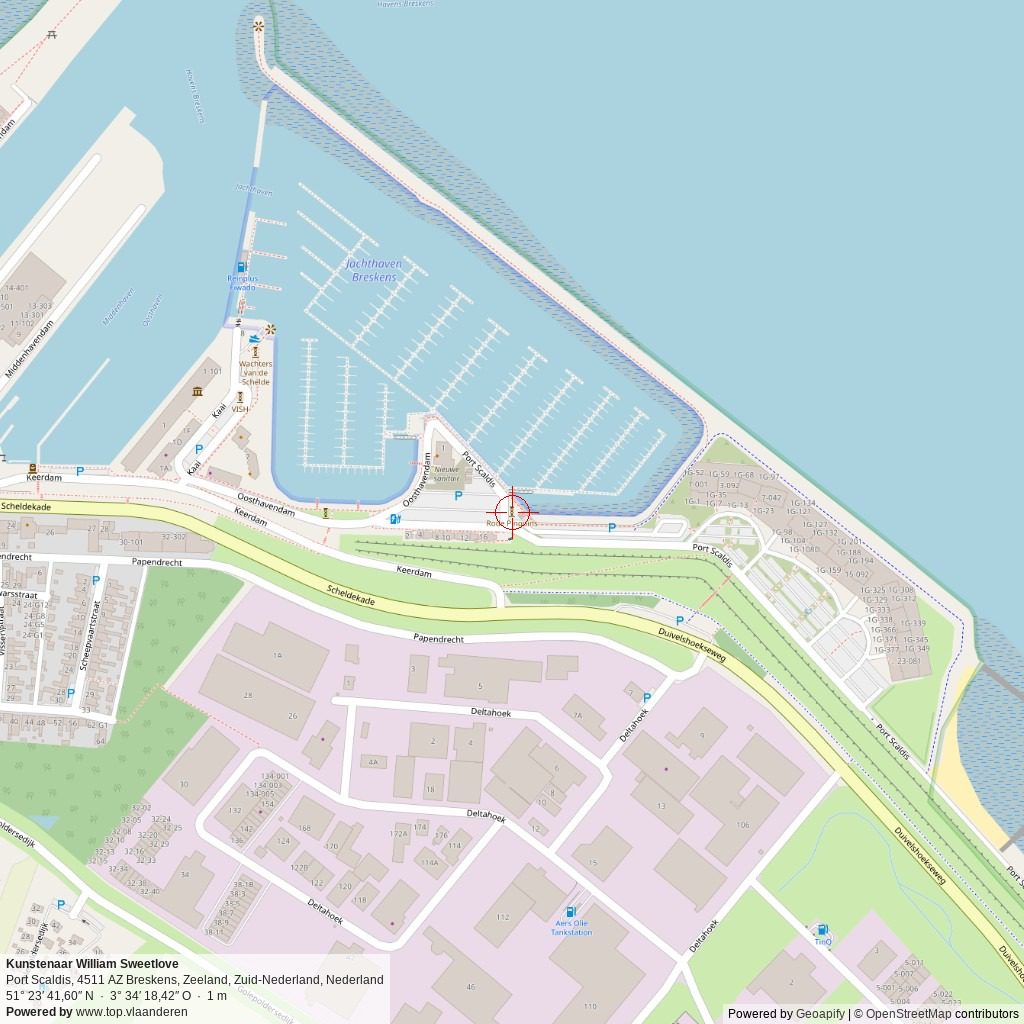 Situatiekaart 1 km Situatiekaart 1 km