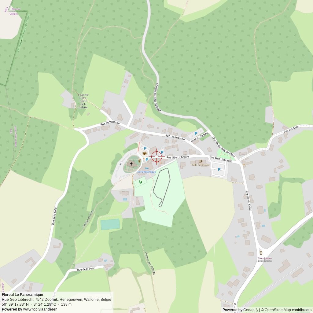 Situatiekaart 1 km Situatiekaart 1 km