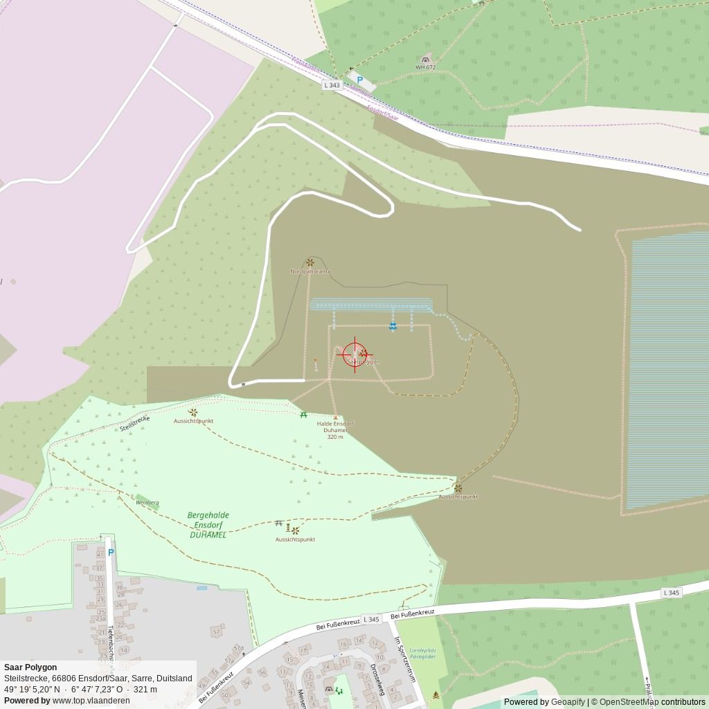 Situatiekaart 1 km Situatiekaart 1 km