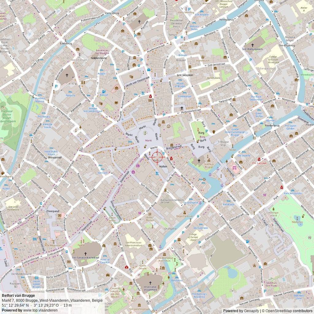 Situatiekaart 1 km Situatiekaart 1 km