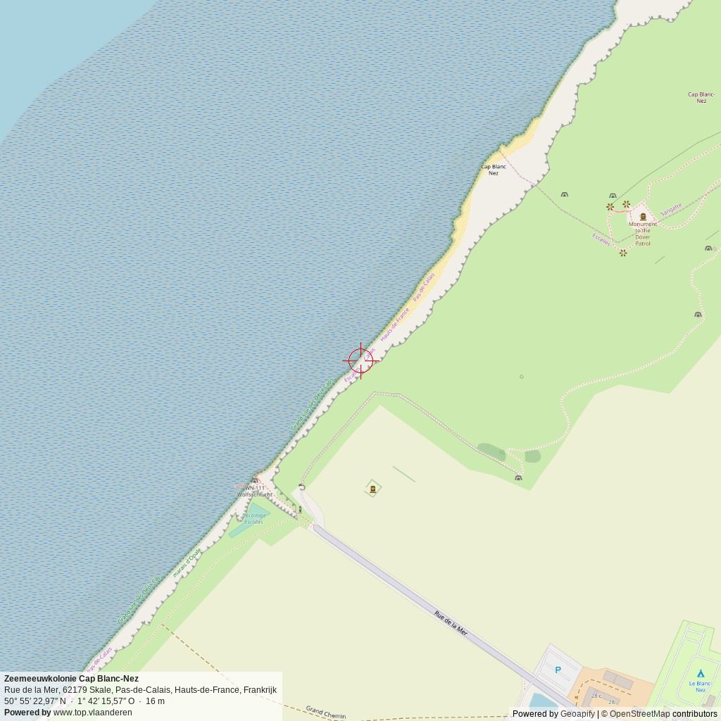 Situatiekaart 1 km Situatiekaart 1 km
