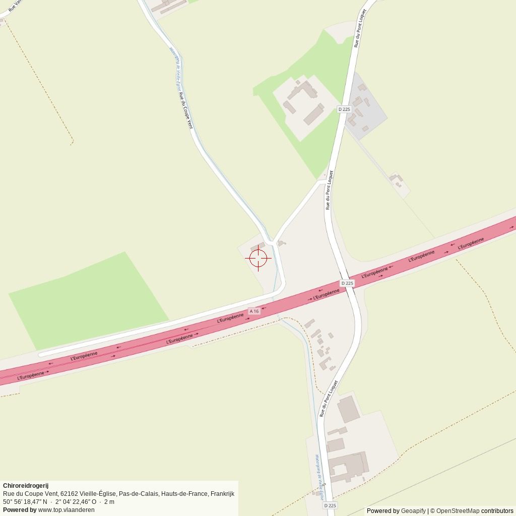 Situatiekaart 1 km Situatiekaart 1 km