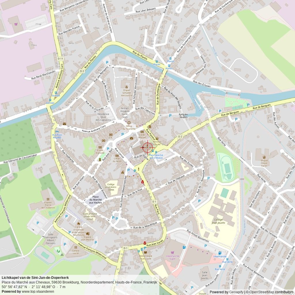 Situatiekaart 1 km Situatiekaart 1 km