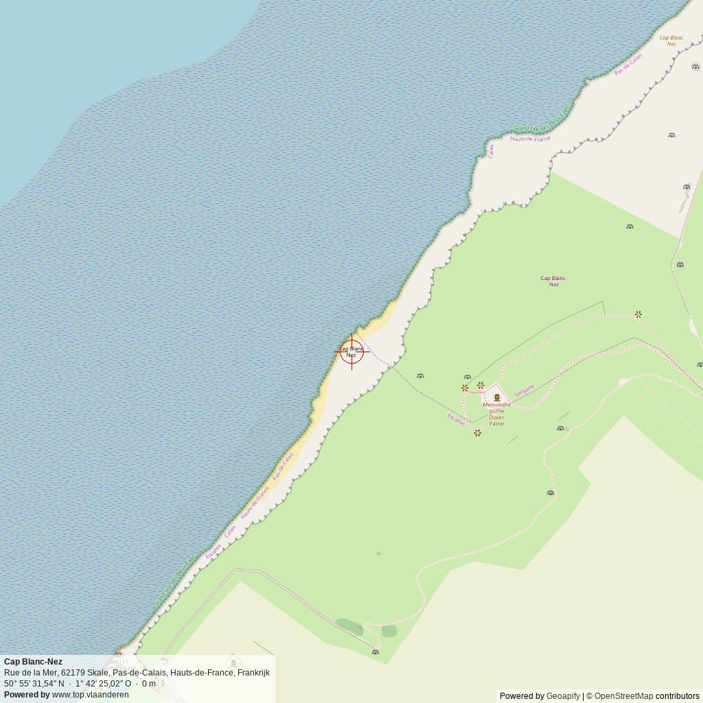 Situatiekaart 1 km Situatiekaart 1 km