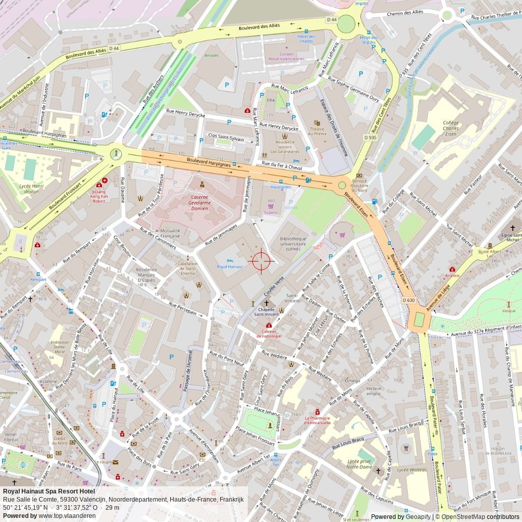 Situatiekaart 1 km Situatiekaart 1 km