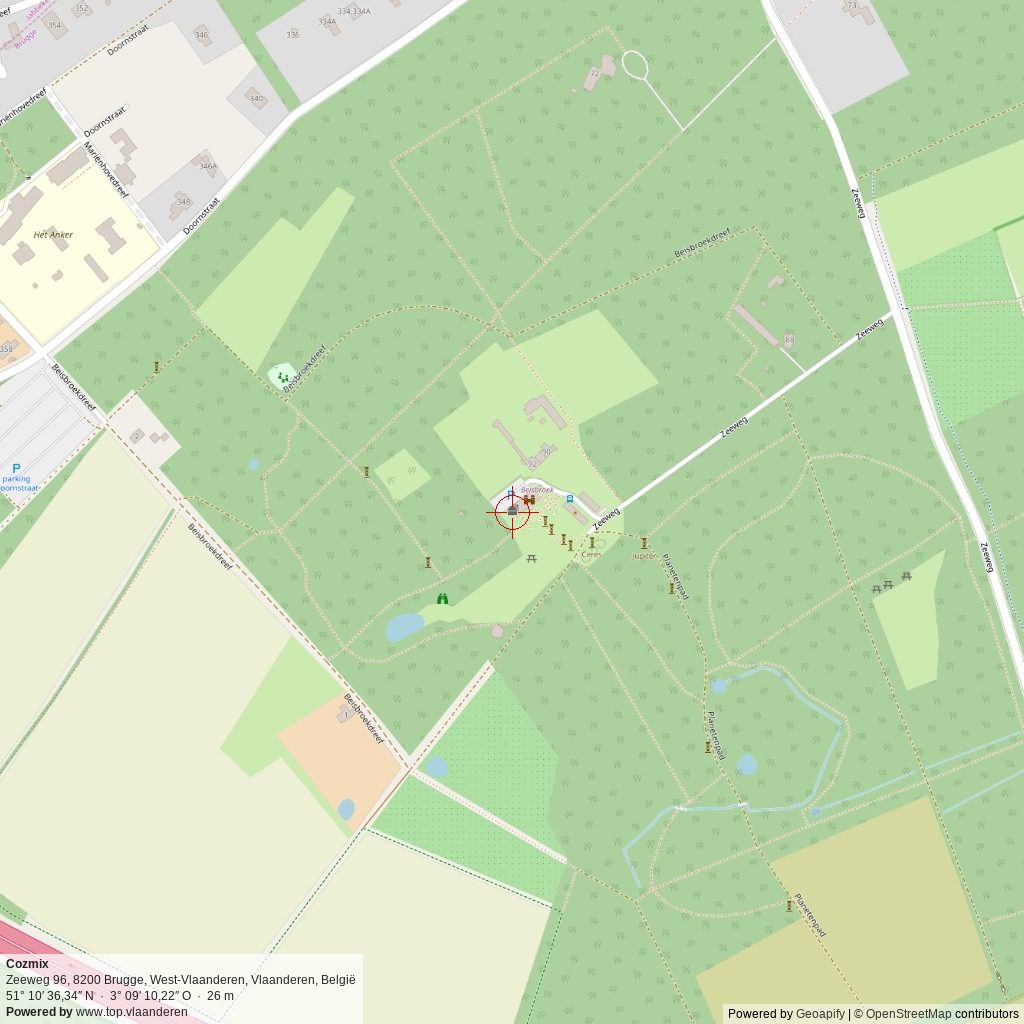 Situatiekaart 1 km Situatiekaart 1 km