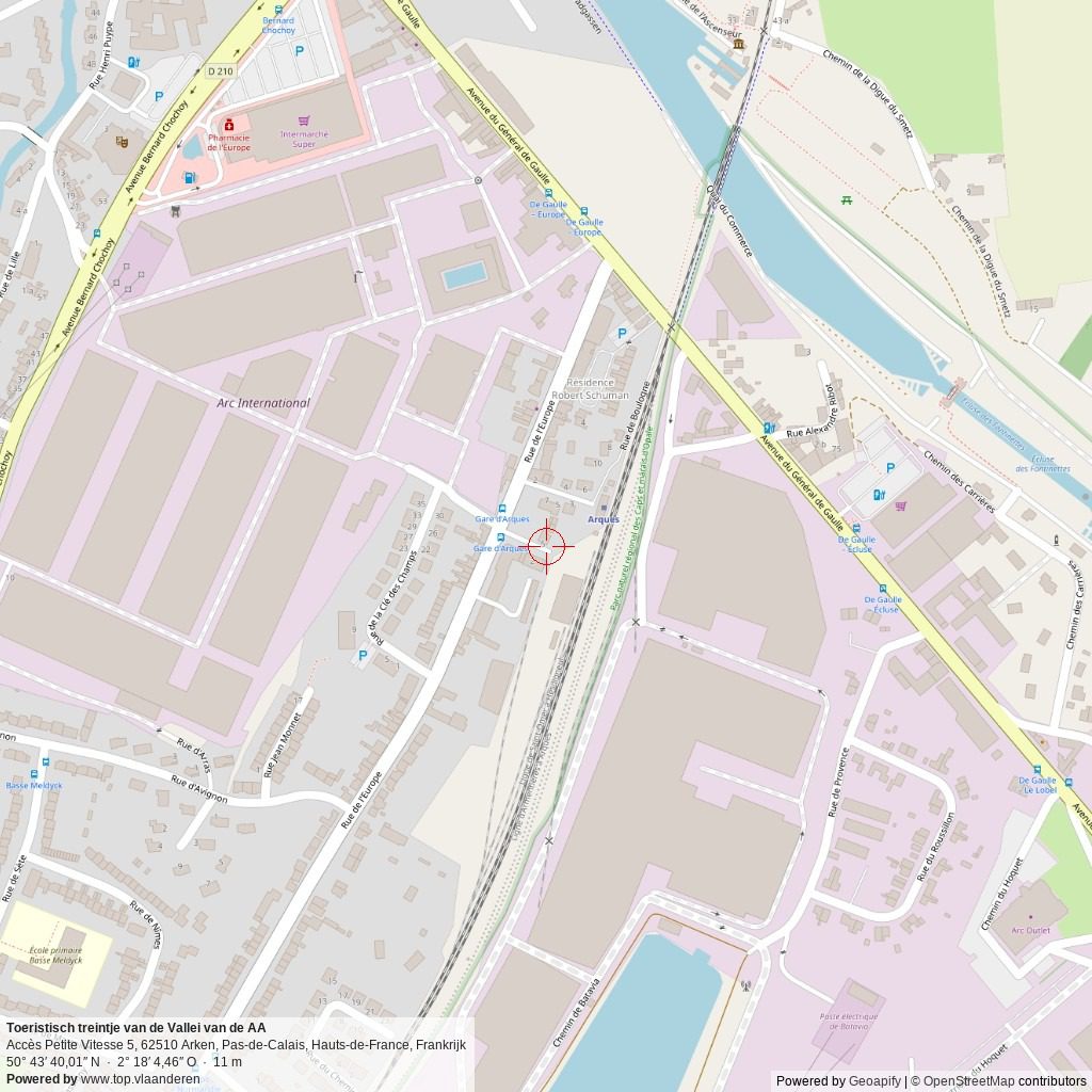 Situatiekaart 1 km Situatiekaart 1 km