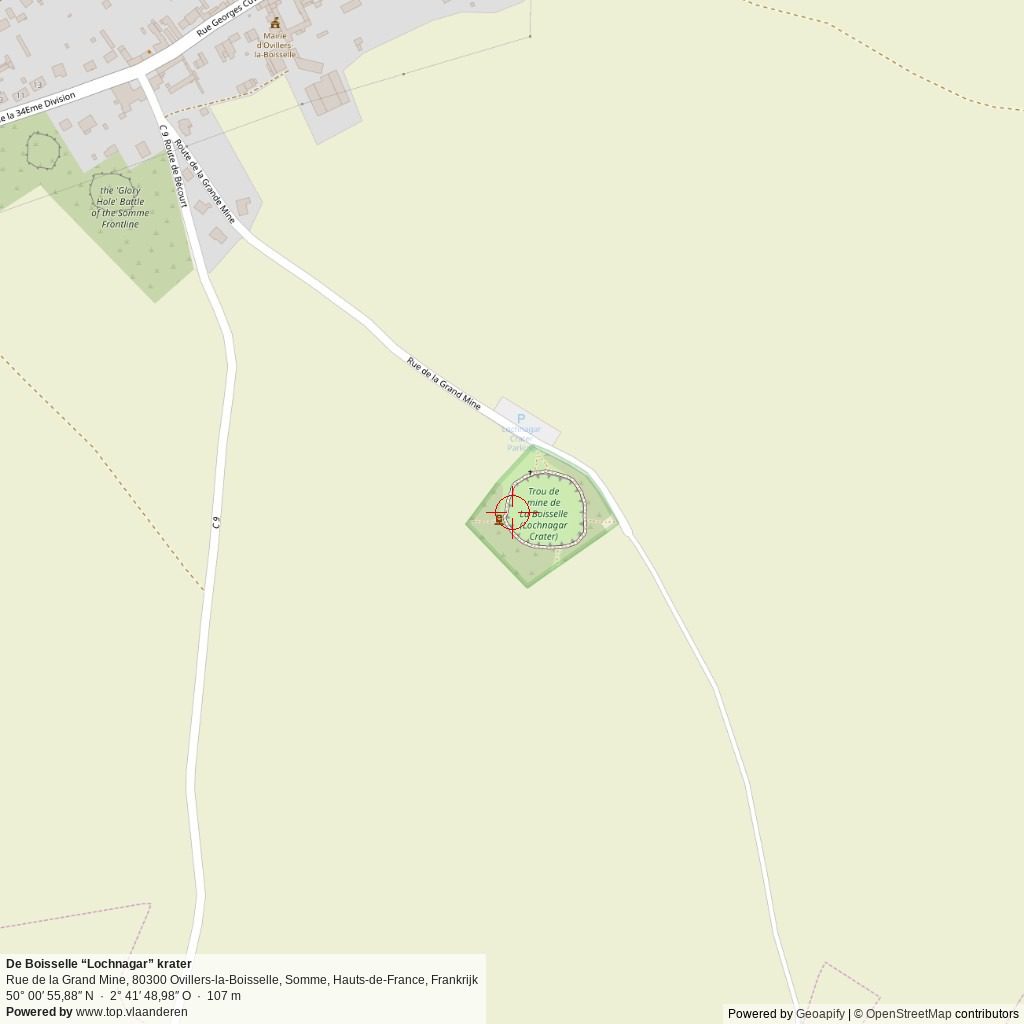 Situatiekaart 1 km Situatiekaart 1 km