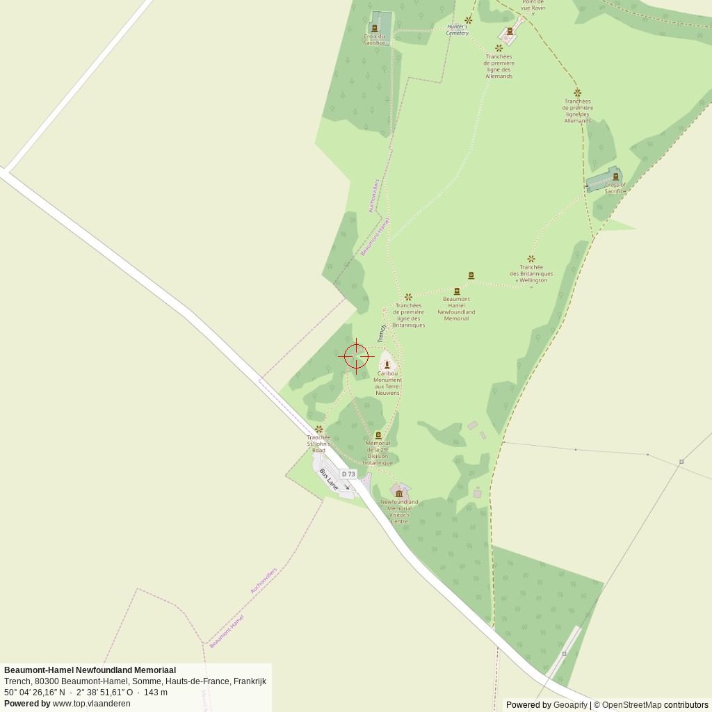 Situatiekaart 1 km Situatiekaart 1 km