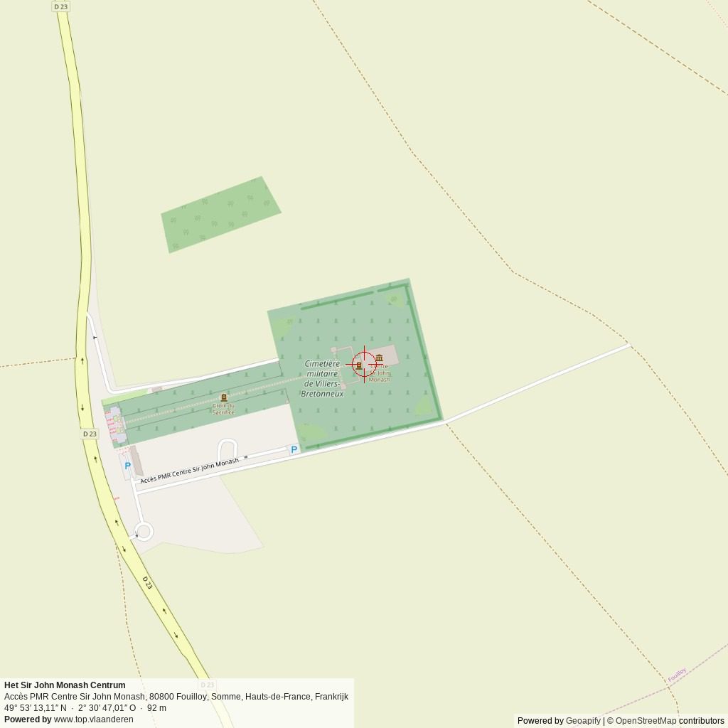 Situatiekaart 1 km Situatiekaart 1 km