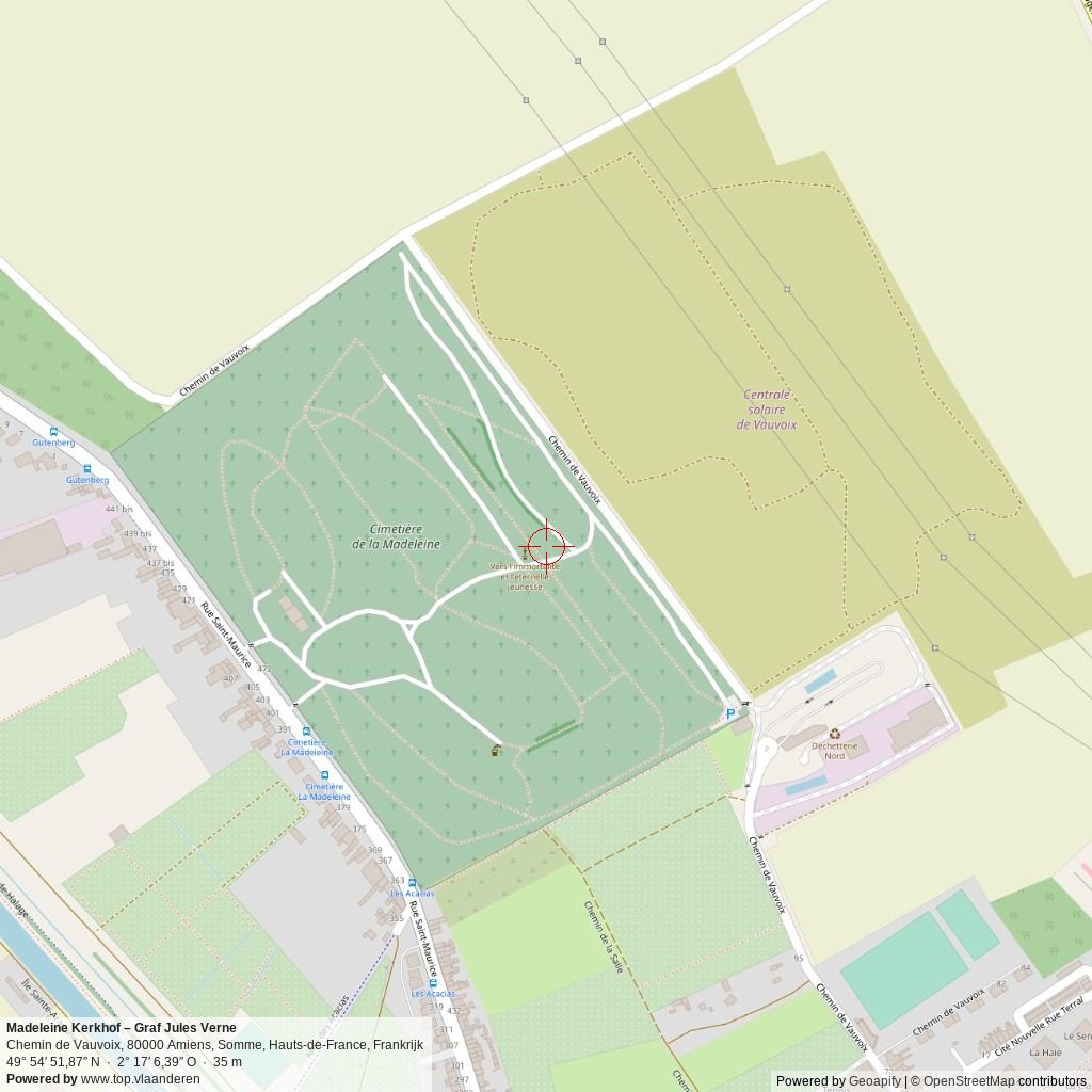Situatiekaart 1 km Situatiekaart 1 km