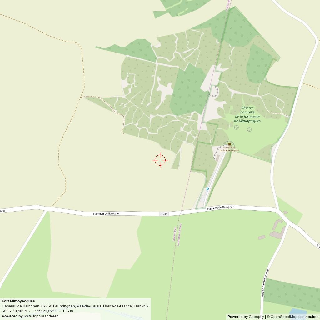 Situatiekaart 1 km Situatiekaart 1 km