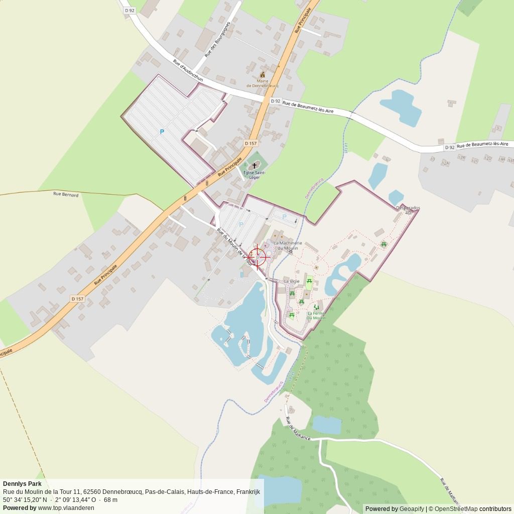 Situatiekaart 1 km Situatiekaart 1 km