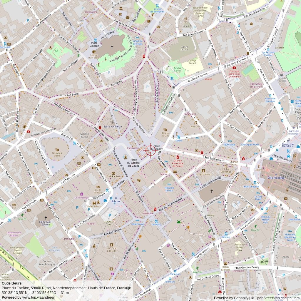 Situatiekaart 1 km Situatiekaart 1 km