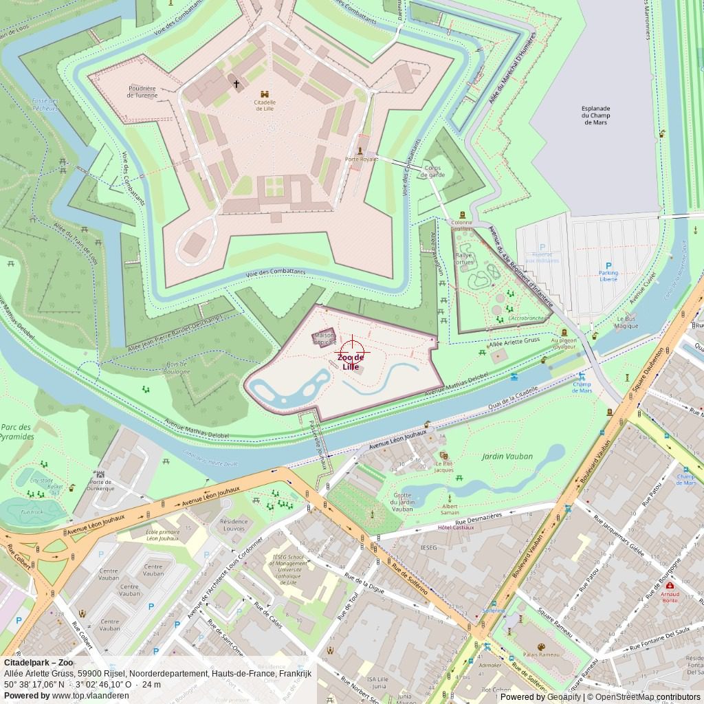 Situatiekaart 1 km Situatiekaart 1 km