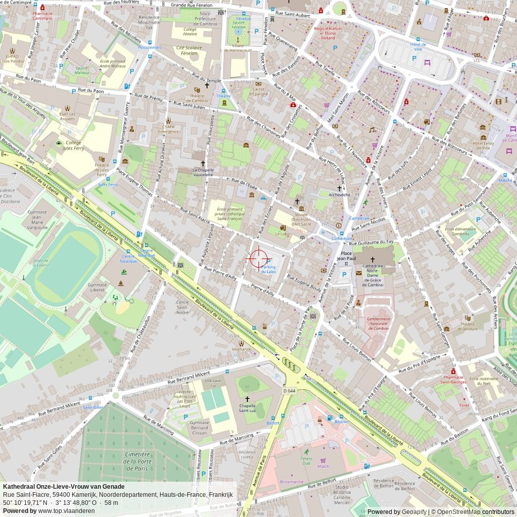 Situatiekaart 1 km Situatiekaart 1 km