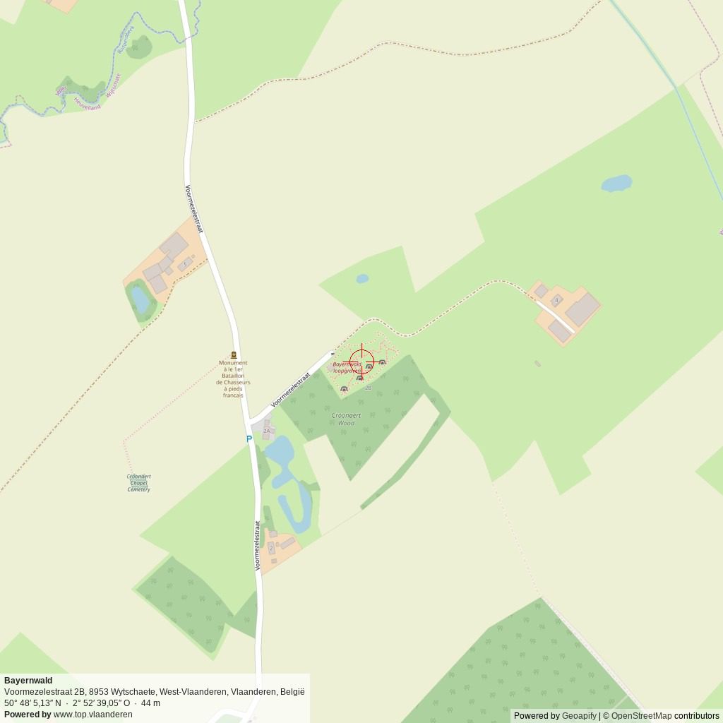 Situatiekaart 1 km Situatiekaart 1 km