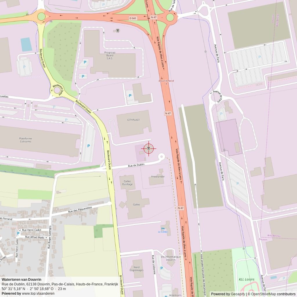 Situatiekaart 1 km Situatiekaart 1 km