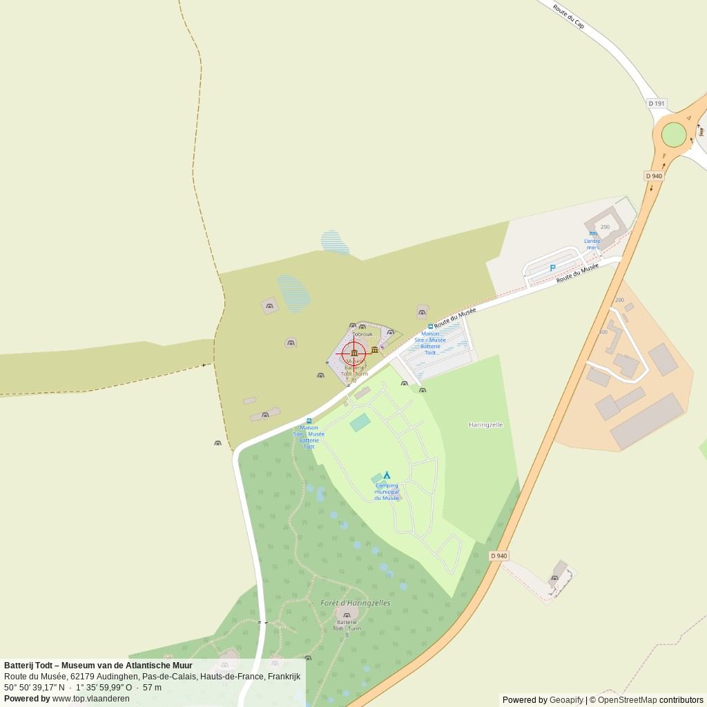 Situatiekaart 1 km Situatiekaart 1 km