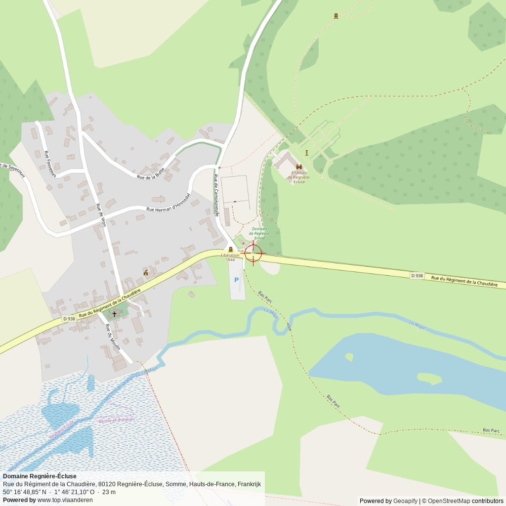 Situatiekaart 1 km Situatiekaart 1 km
