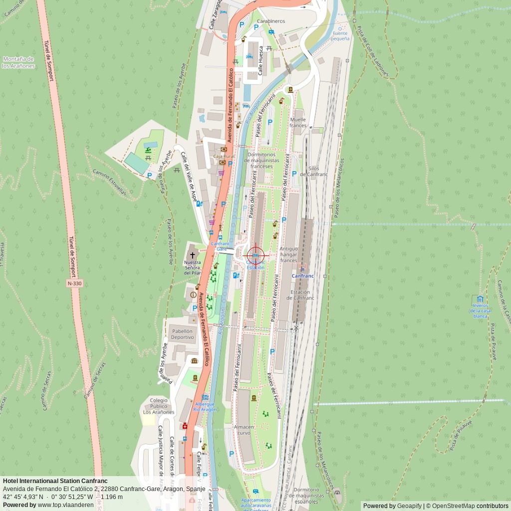 Situatiekaart 1 km Situatiekaart 1 km