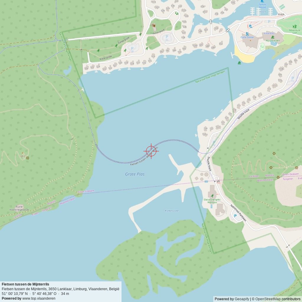 Situatiekaart 1 km Situatiekaart 1 km