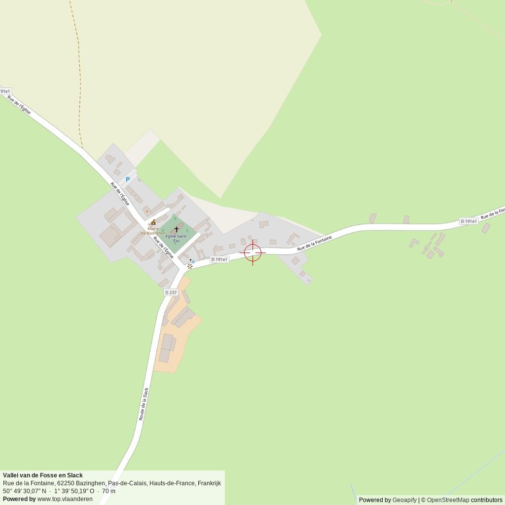 Situatiekaart 1 km Situatiekaart 1 km