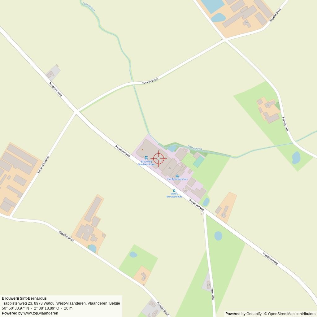 Situatiekaart 1 km Situatiekaart 1 km