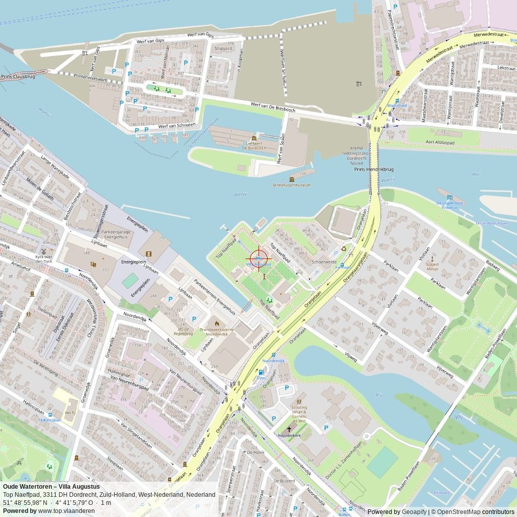 Situatiekaart 1 km Situatiekaart 1 km