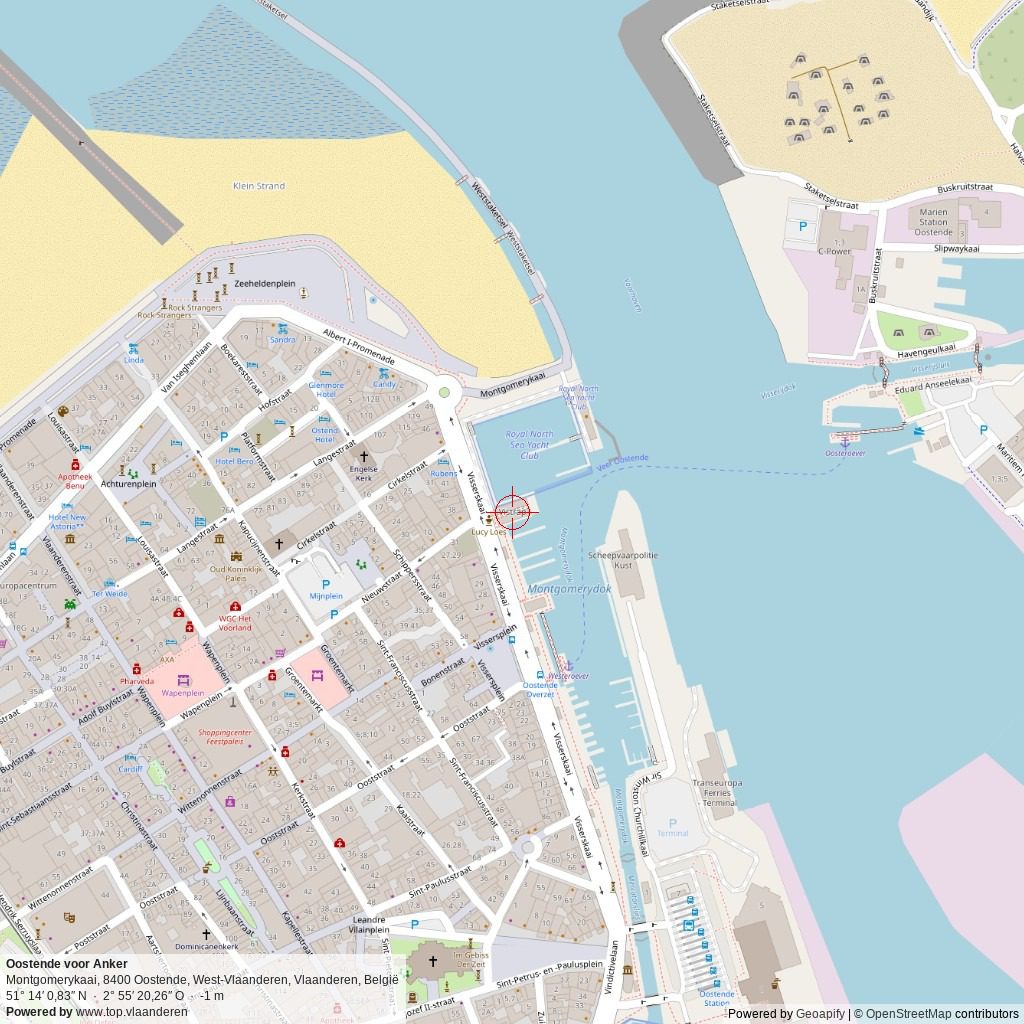 Situatiekaart 1 km Situatiekaart 1 km