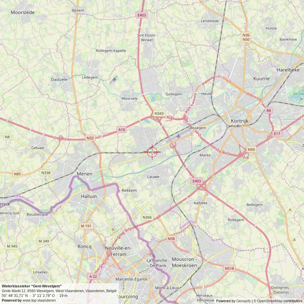 Situatiekaart 20 km Situatiekaart 20 km