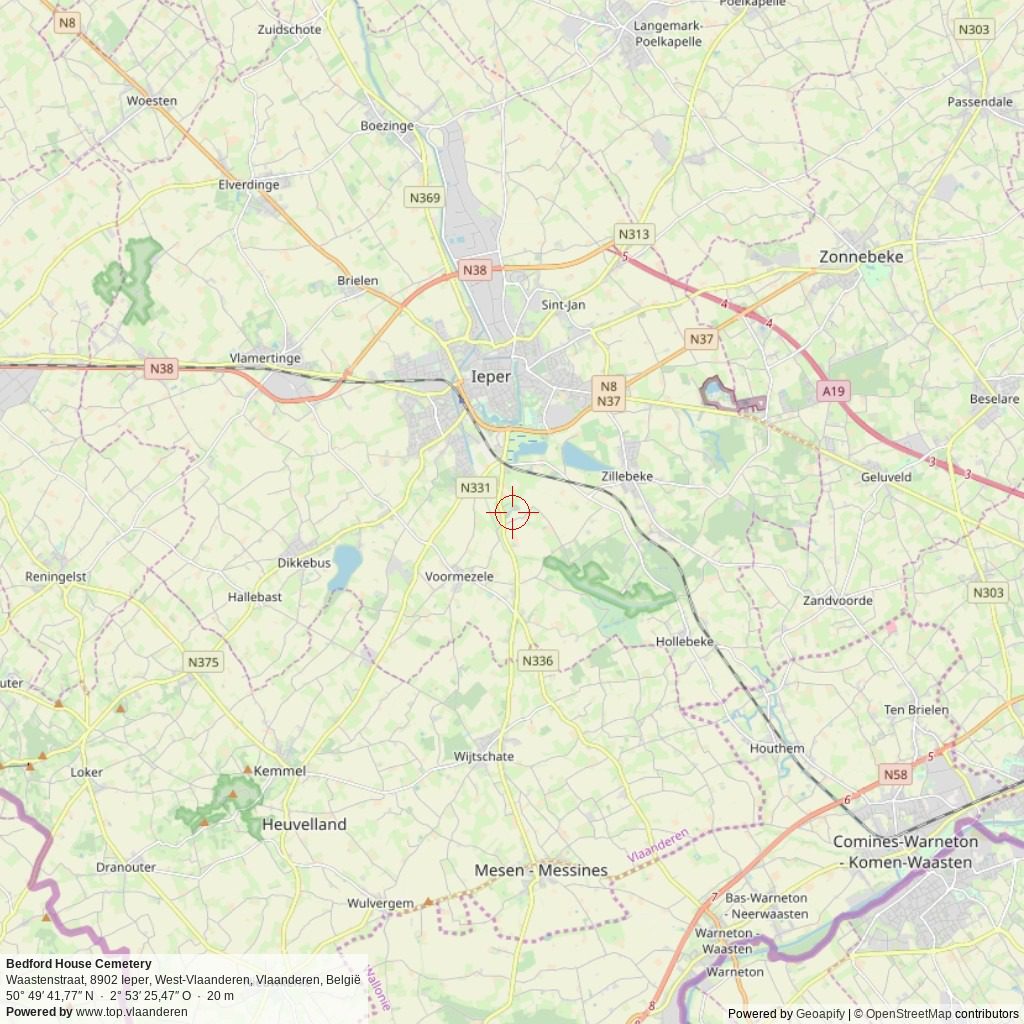 Situatiekaart 20 km Situatiekaart 20 km
