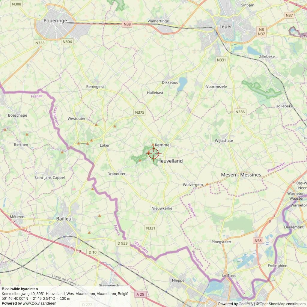 Situatiekaart 20 km Situatiekaart 20 km