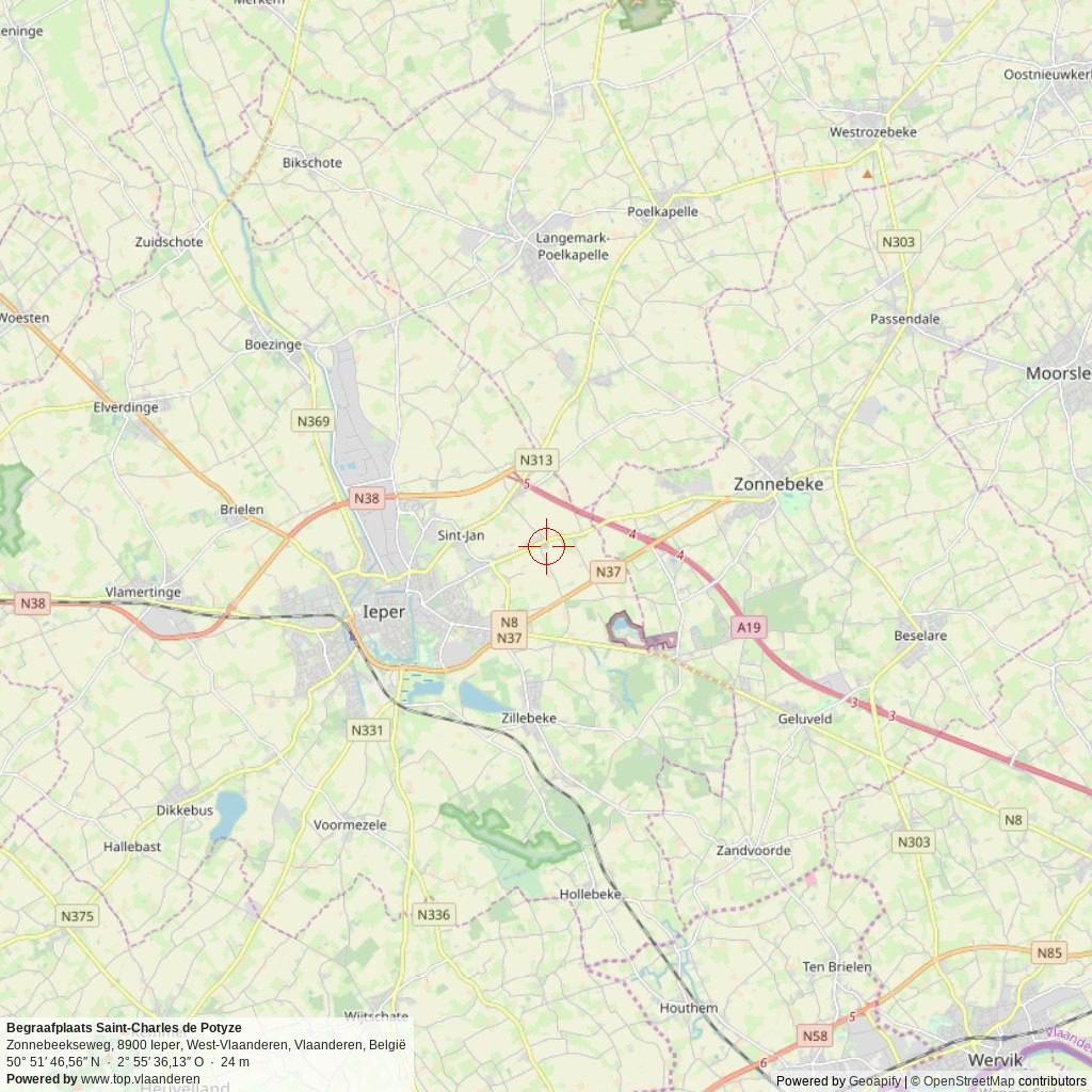 Situatiekaart 20 km Situatiekaart 20 km