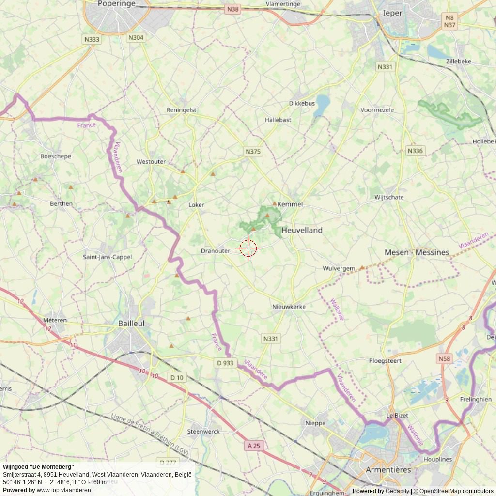 Situatiekaart 20 km Situatiekaart 20 km