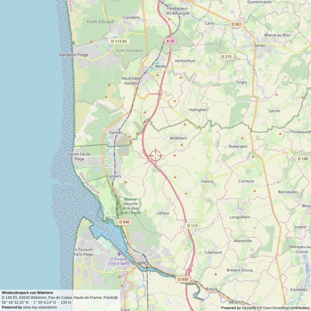 Situatiekaart 20 km Situatiekaart 20 km