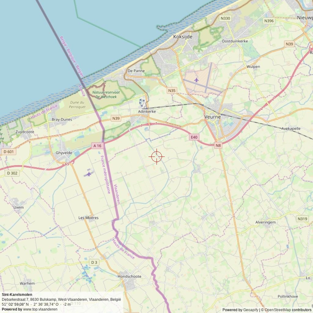 Situatiekaart 20 km Situatiekaart 20 km
