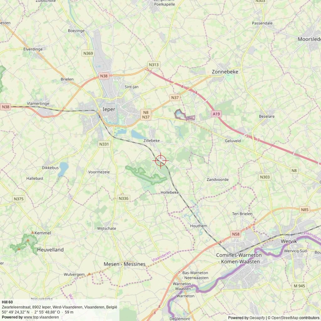 Situatiekaart 20 km Situatiekaart 20 km