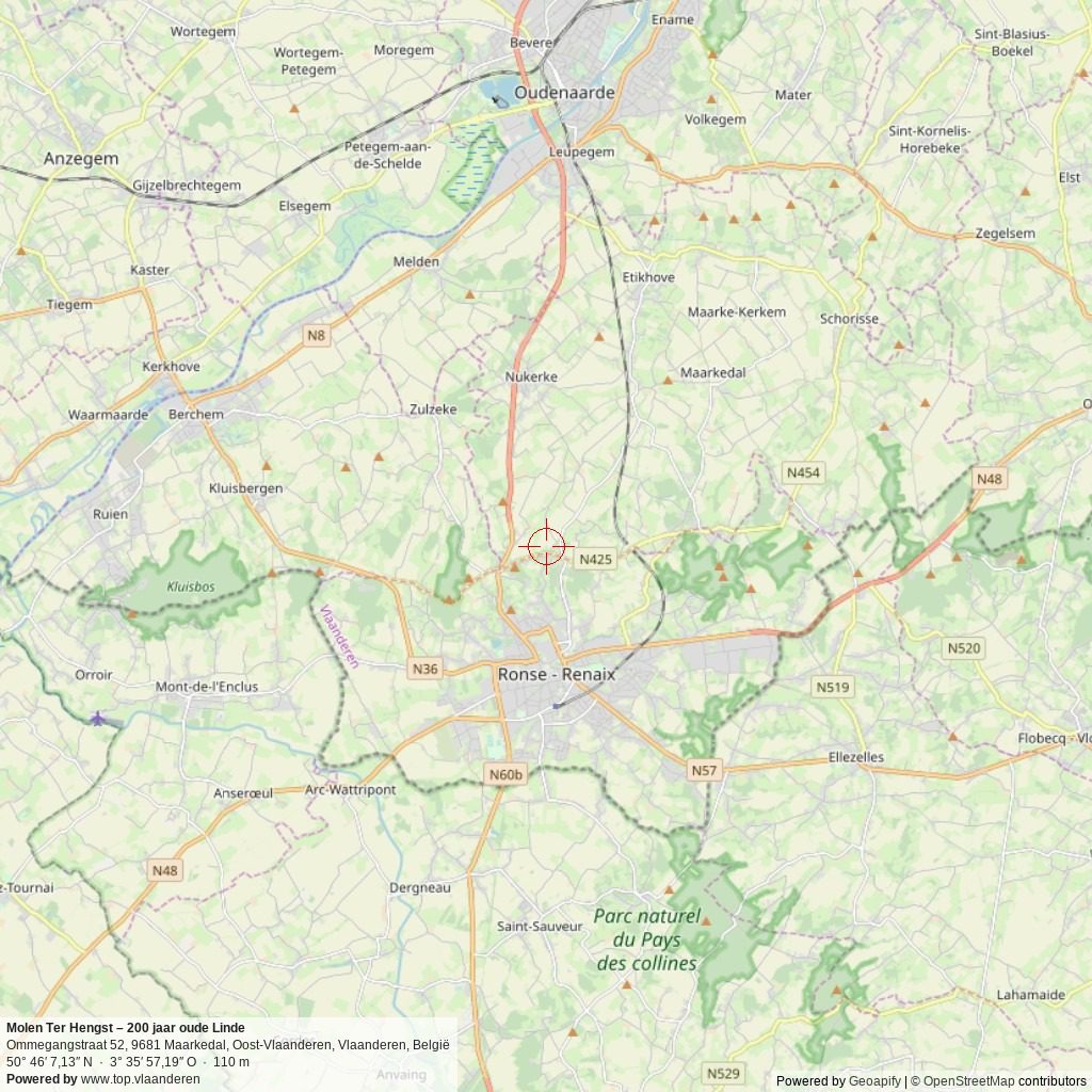 Situatiekaart 20 km Situatiekaart 20 km