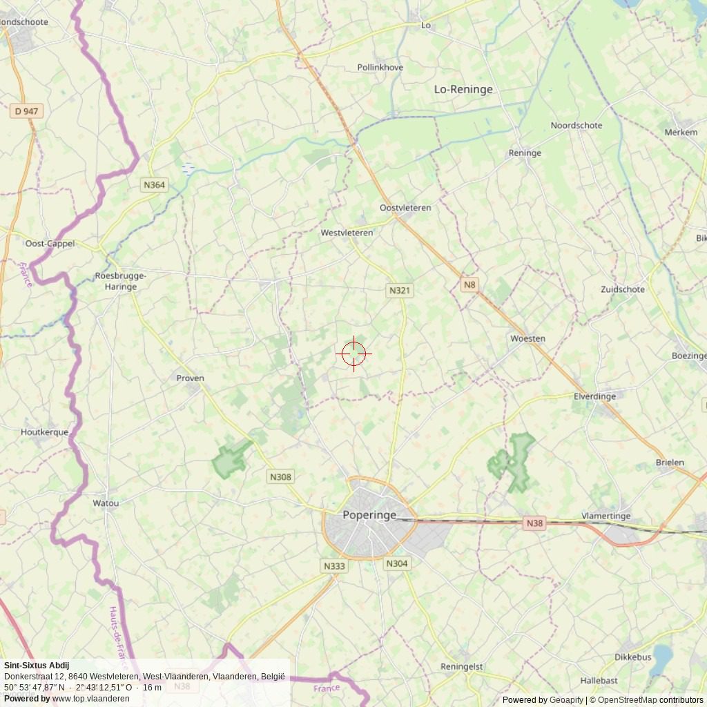 Situatiekaart 20 km Situatiekaart 20 km