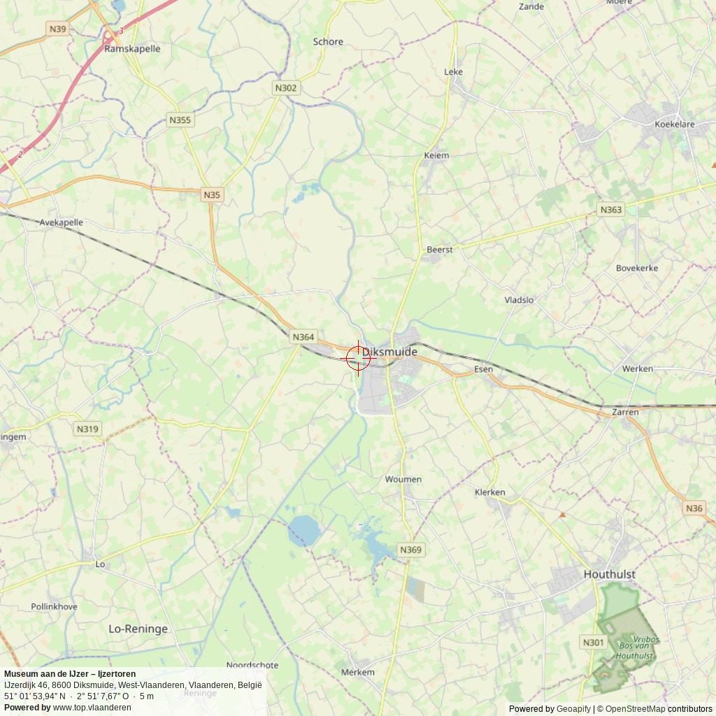 Situatiekaart 20 km Situatiekaart 20 km