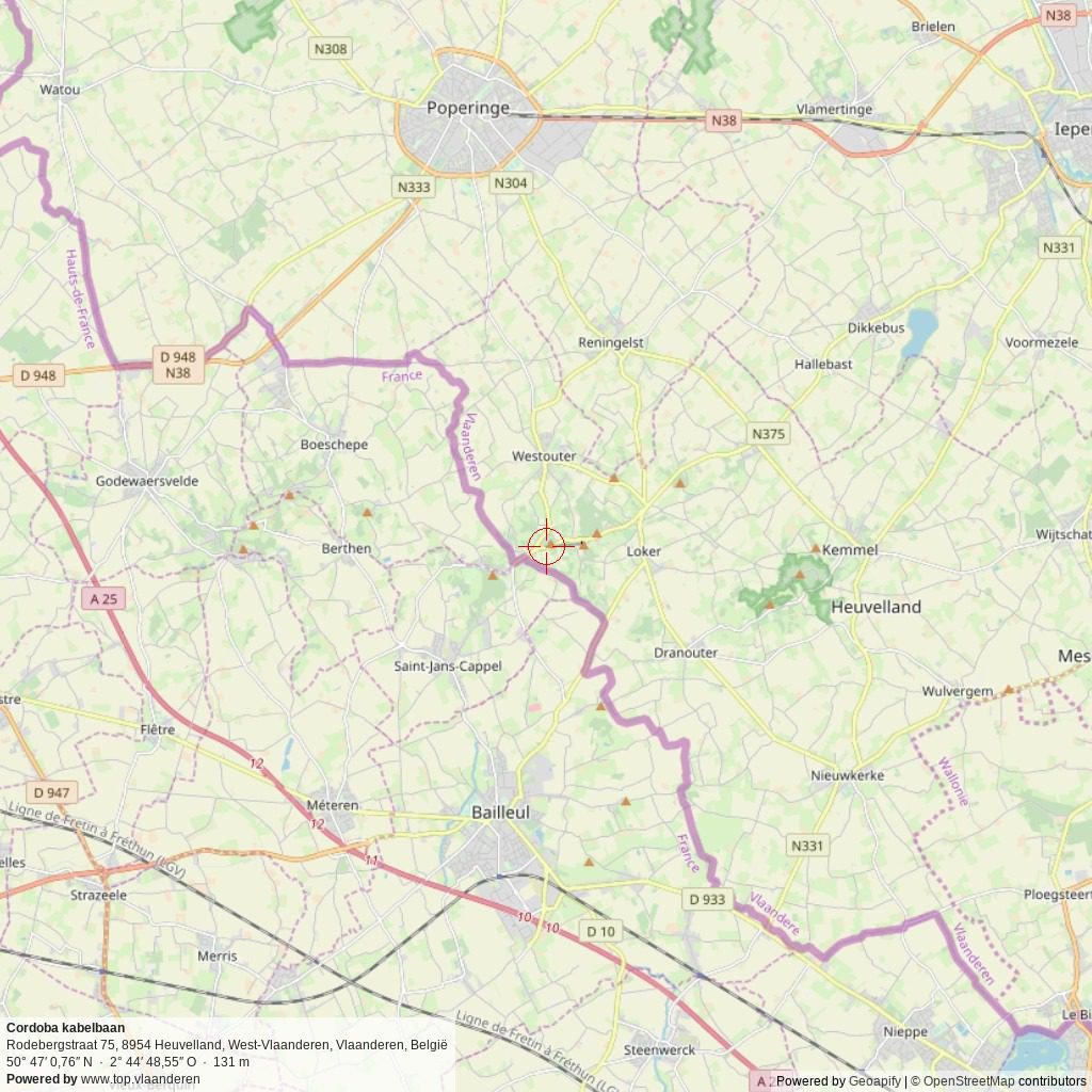 Situatiekaart 20 km Situatiekaart 20 km