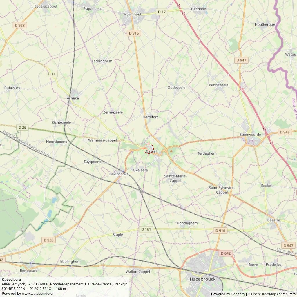 Situatiekaart 20 km Situatiekaart 20 km