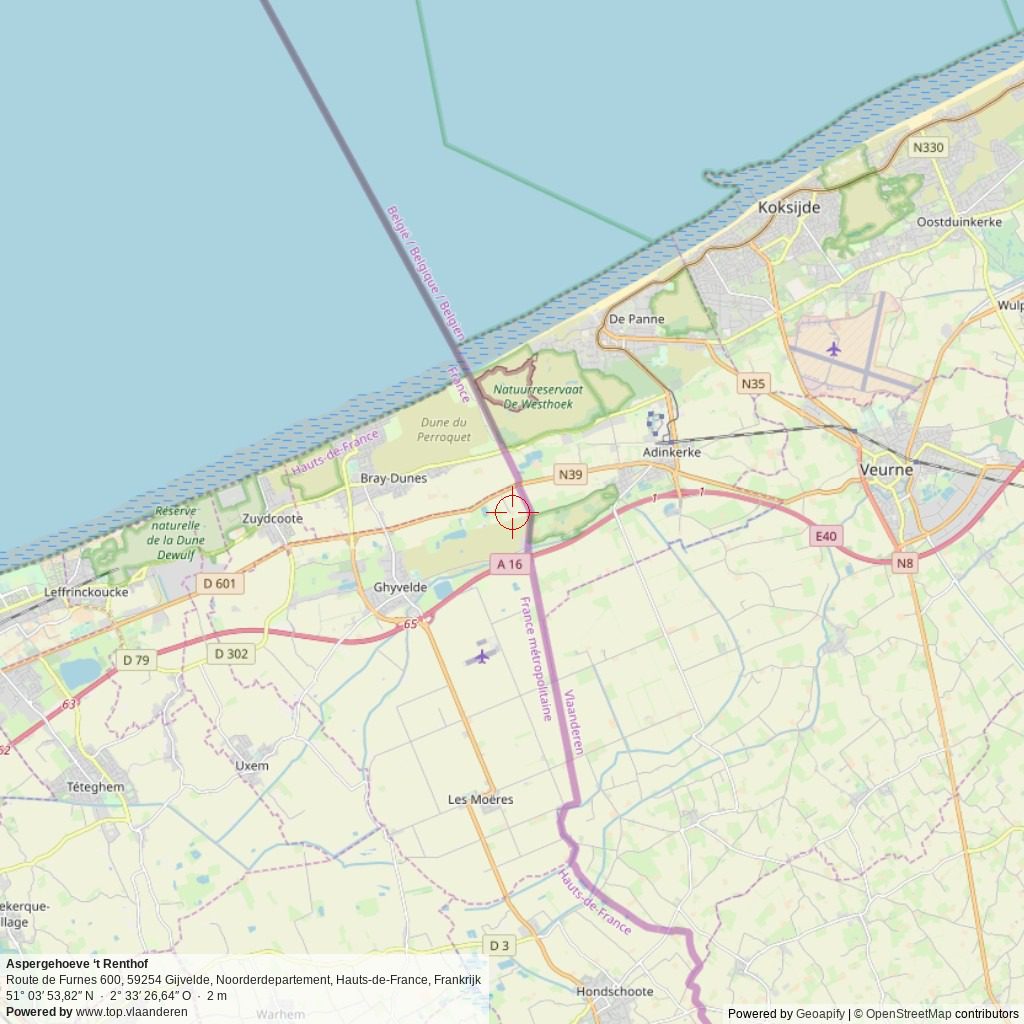 Situatiekaart 20 km Situatiekaart 20 km