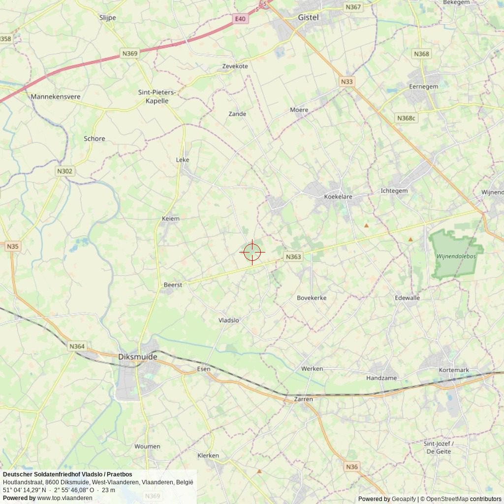 Situatiekaart 20 km Situatiekaart 20 km