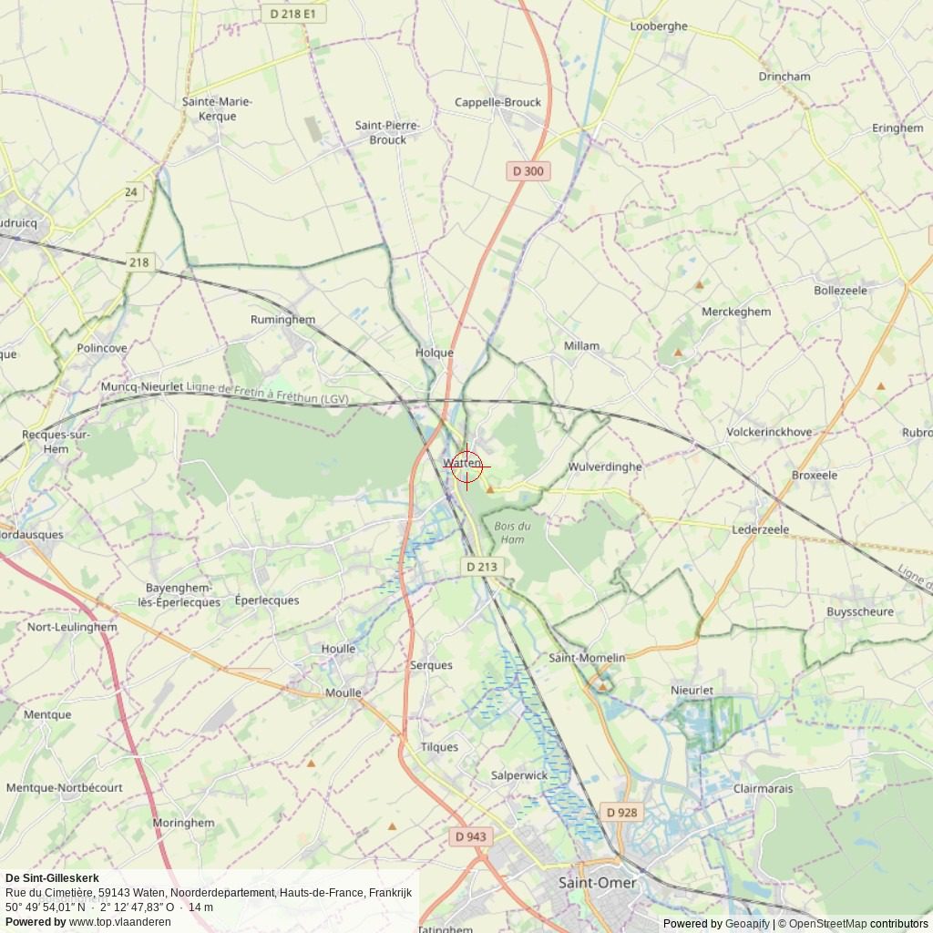 Situatiekaart 20 km Situatiekaart 20 km